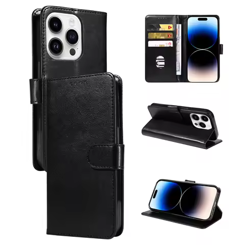 PU Leather Case for Samsung GalaxyS25ultra S24 S23 S22 S21 S20 S10 S9 S8 Plus FE M33 Note10 Multi-Card Slot Flip Wallet Cover