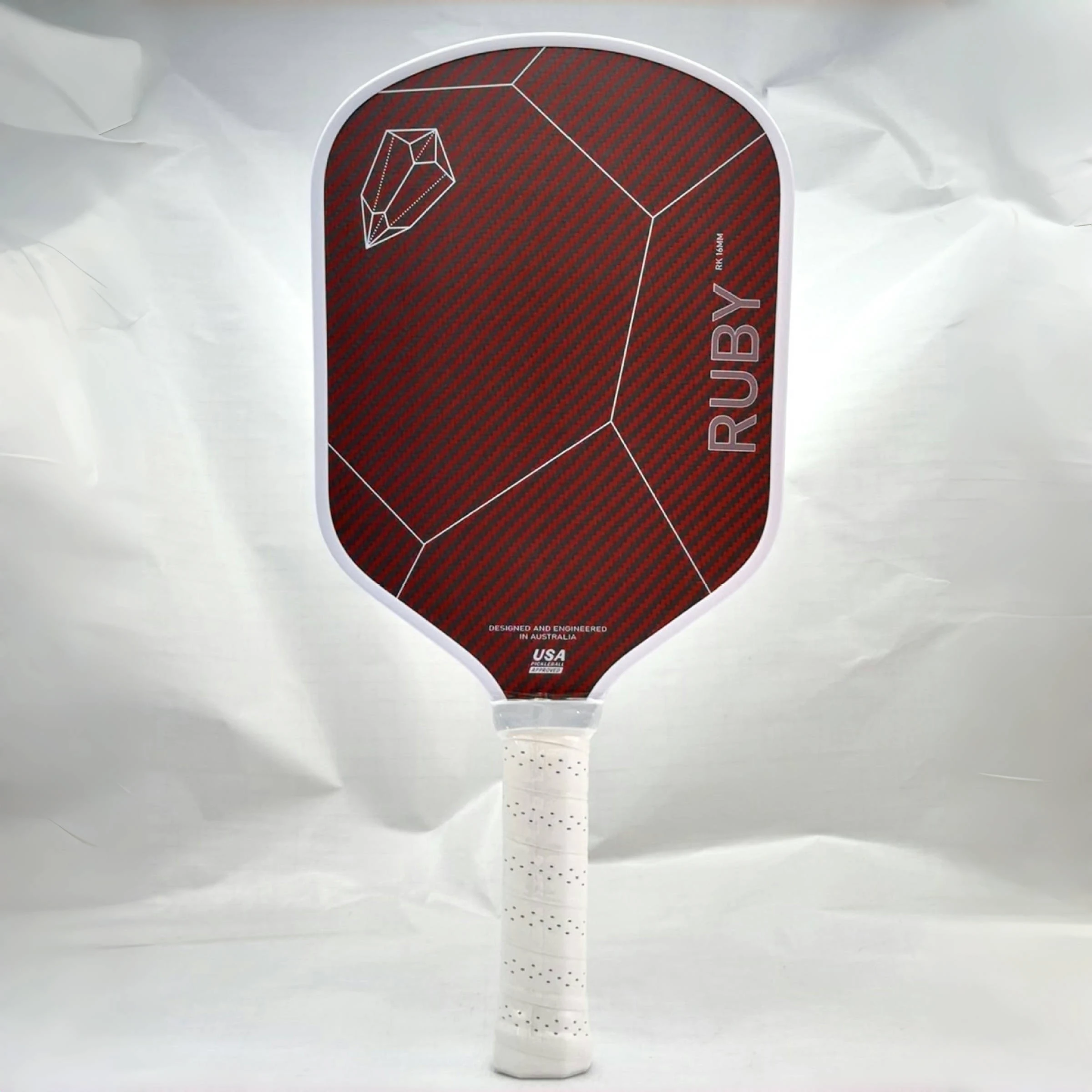 مجداف روبي كيفلر بيكل بول بوليمر على شكل قرص العسل 16 ملم مثالي للتحكم والتدور العلوي وتقطيع الطاقة المتوازنة والتحكم