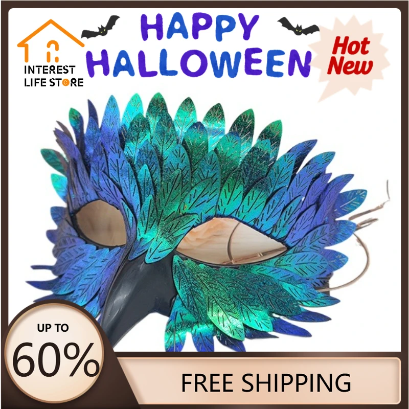 

Halloween Mask Role Playing Bird Beak Half Face Carnivals Masquerade Party Bachelorette Wedding Decoration Birthday Decorations