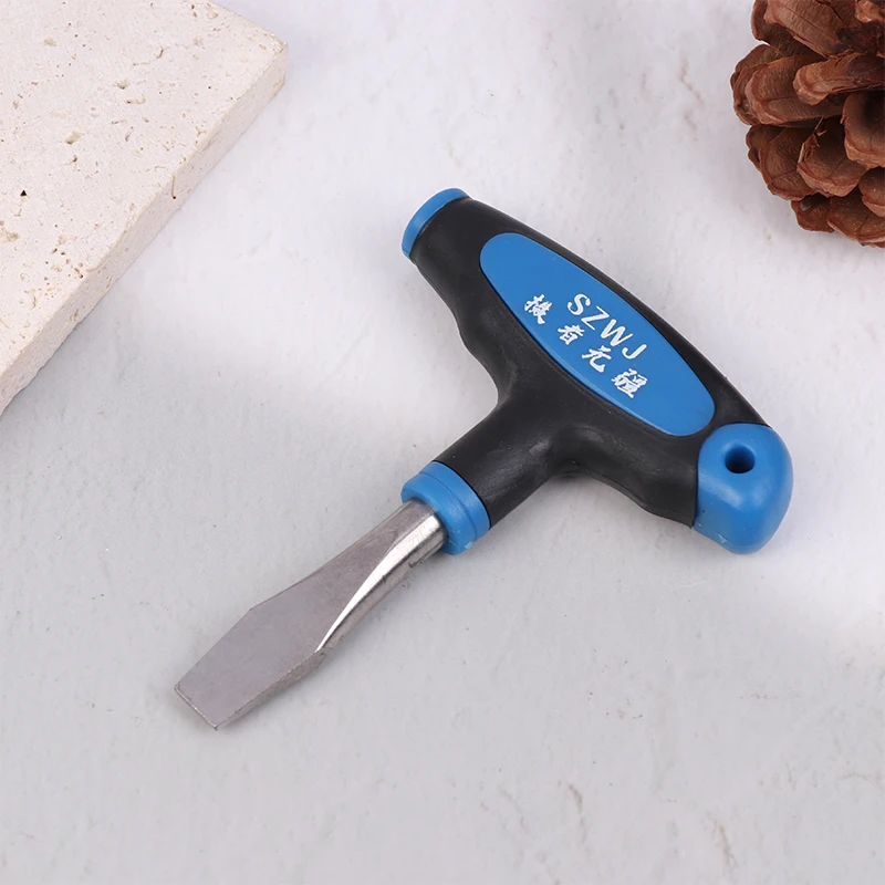 Flat Head Screwdriver With T-Handle Grip For Quick Release Plate Camera Screwdriver Tools