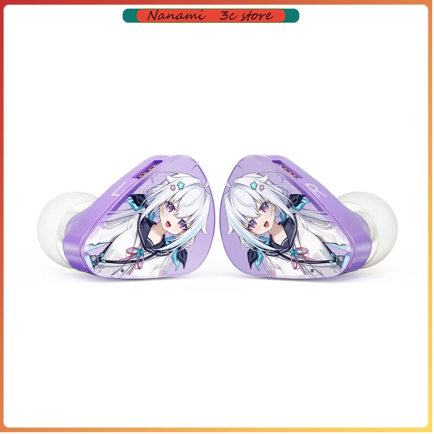 

{New Release} CVJ Xi HiFi Headphones with Replaceable Panels Magnetic CNC Aluminum Alloy Triple-Driver Hybrid Wired Earphones