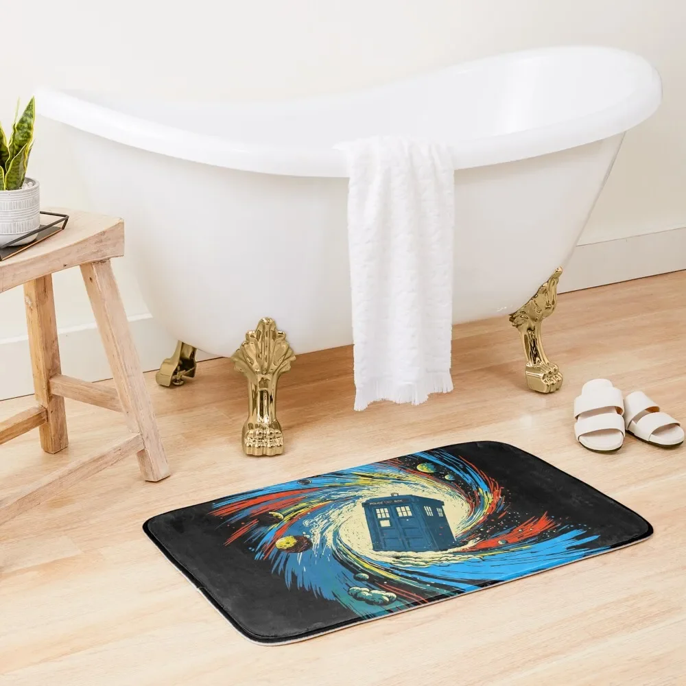 

Space and time vortex Bath Mat Bathroom Floor Non-Slip Shower Mats In The Bathroom Entrance Carpet Mat
