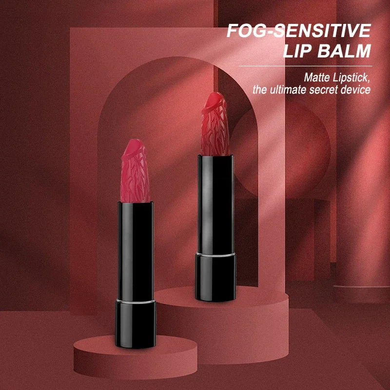 Bocca di fungo nebbia rossa opaca facile da colorare impermeabile non facile da decolorare trucco rossetto idratante