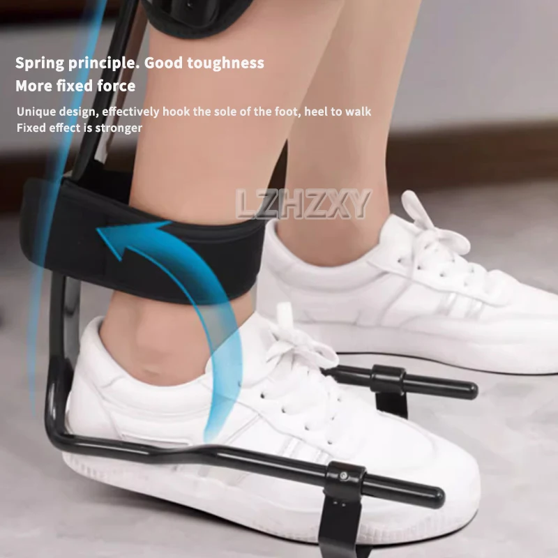 Portable Stroke Hemiplegia Rehabilitation Equipment Ankle Support Foot Sagging Orthosis Foot Supports To Correct Varus Tools New