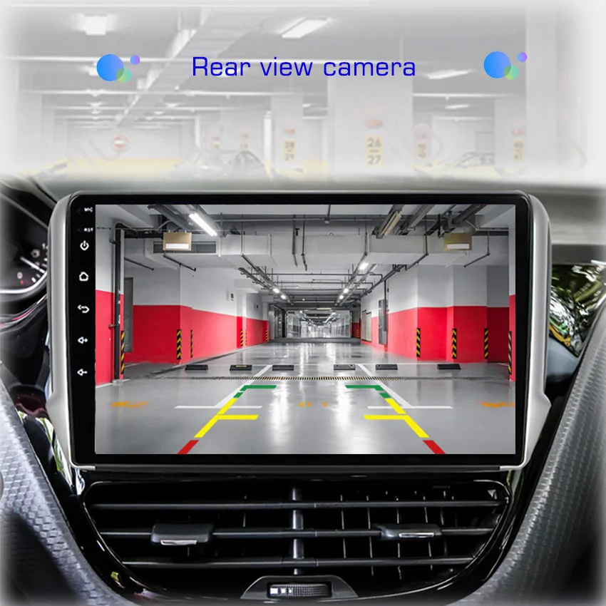 مشغل فيديو ستيريو للسيارة متعدد الوسائط ، راديو أندرويد 13 لبيجو 2008 ، سلسلة 208 ، 2012-2018 ، كاربلاي ، ملاحة تحديد المواقع التلقائي ، 2Din ، لا DVD #4