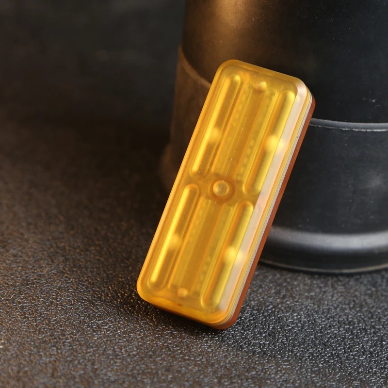 Pei rebote cartão mecânico empurrador catraca edc cartão empurrador tdah ansiedade estresse brinquedos mesa de escritório brinquedo para presente adulto