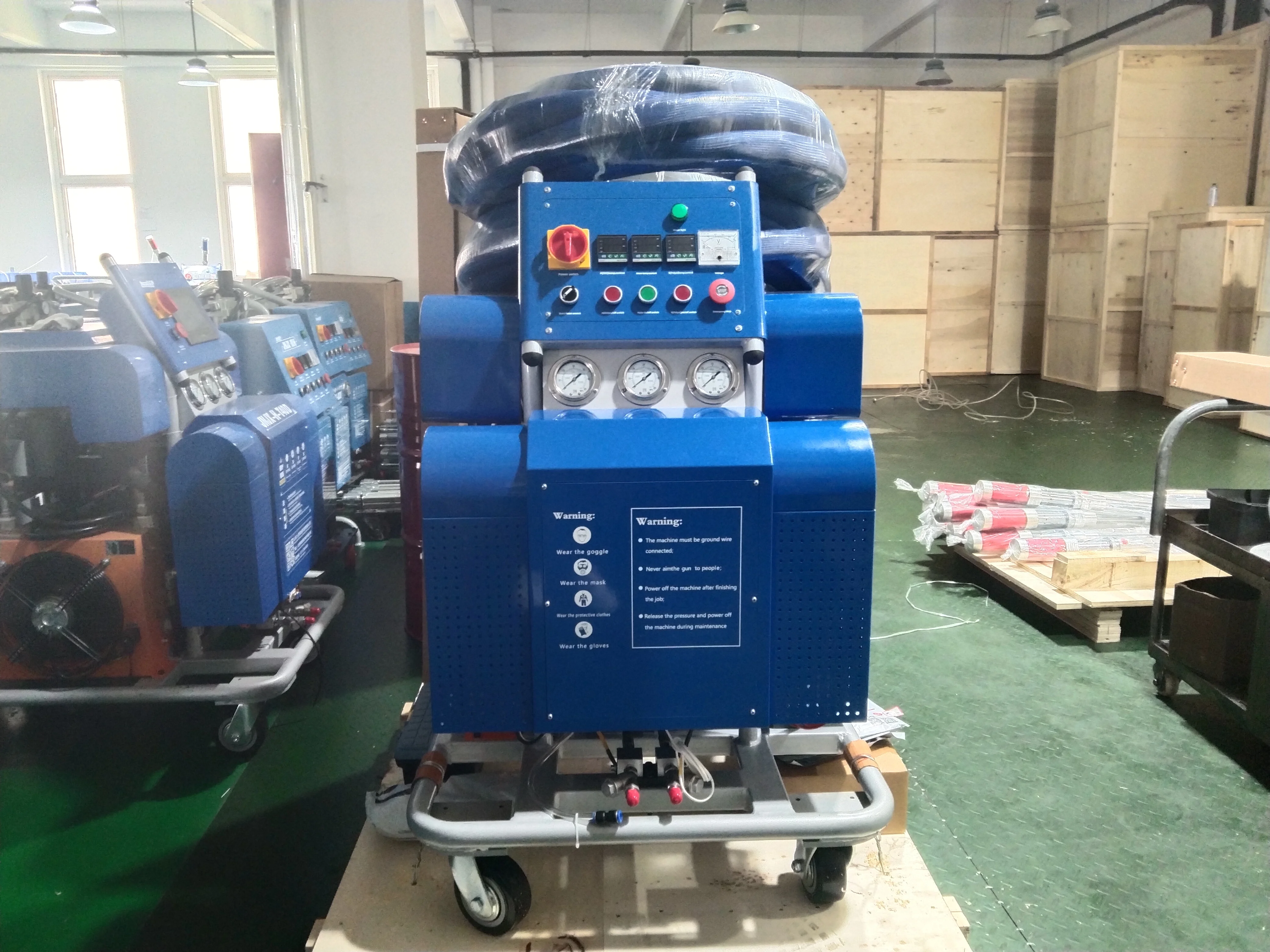 PU Polyurethane Spray Foam Machine For Car Rust