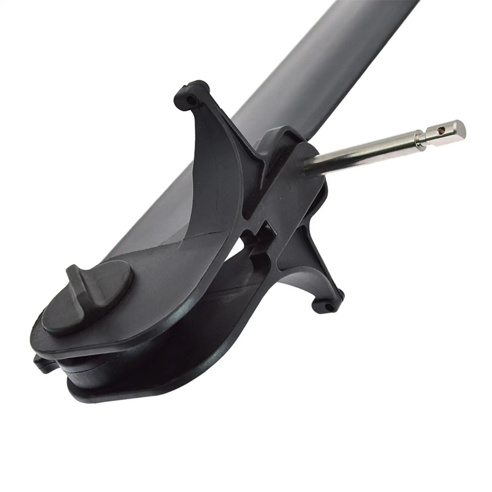 قارب كاياك الدفة التحكم في القدمين التبديل الاتجاه Accessroy شفرة نظام التوجيه الأسود لزورق الذيل المائية قارب صيد البحر #5