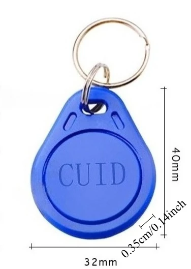 سلسلة مفاتيح NFC قابلة لإعادة الكتابة من CUID - شريحة MIFARE Classic 1K فارغة، تجاوز جدار الحماية، 13.56 ميجاهرتز توفر التخصيص #5