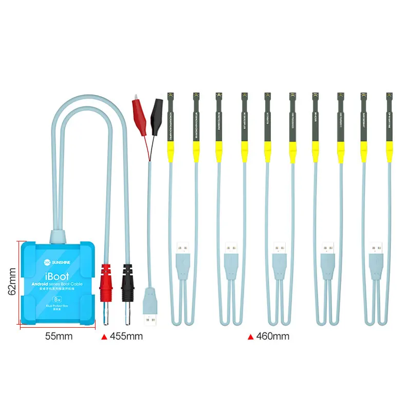 SUNSHINE iBoot-B Power Cable Support For Android Phone Series Over 300 Android Models Boot/Original Data One second boot