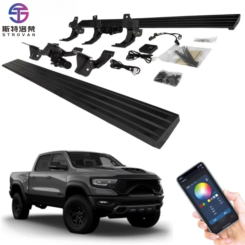 

STLF CLRAK 2003 2009 2012 Ram 1500 2500 3500 Sport Crew Cab Automatic Electric Side Step Power Running Board