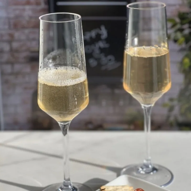 

Unbreakable Champagne Flutes Plastic Mimosa Wedding Glasses Reusable Shatterproof Party Celebration Beverage Glassware