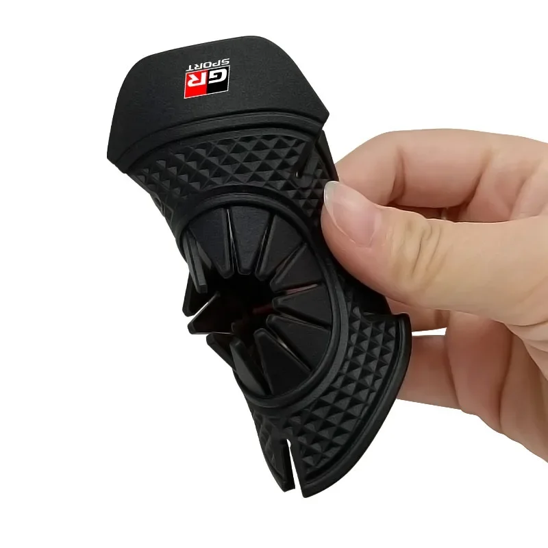 ممسحة زجاج السيارة الأمامي الغطاء الواقي ممسحة الغبار شعار تصفيف السيارة لتويوتا كورولا بريوس RAV4 C-HR AYGO GR GAZOO شعار السباق