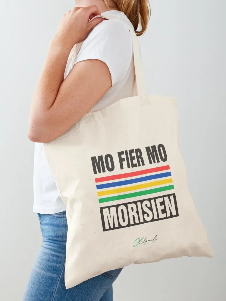 Mo fier mo morisien Lights [Unity Collection] Tote Bag tote bag university Canvas bag for women Women's bags Custom