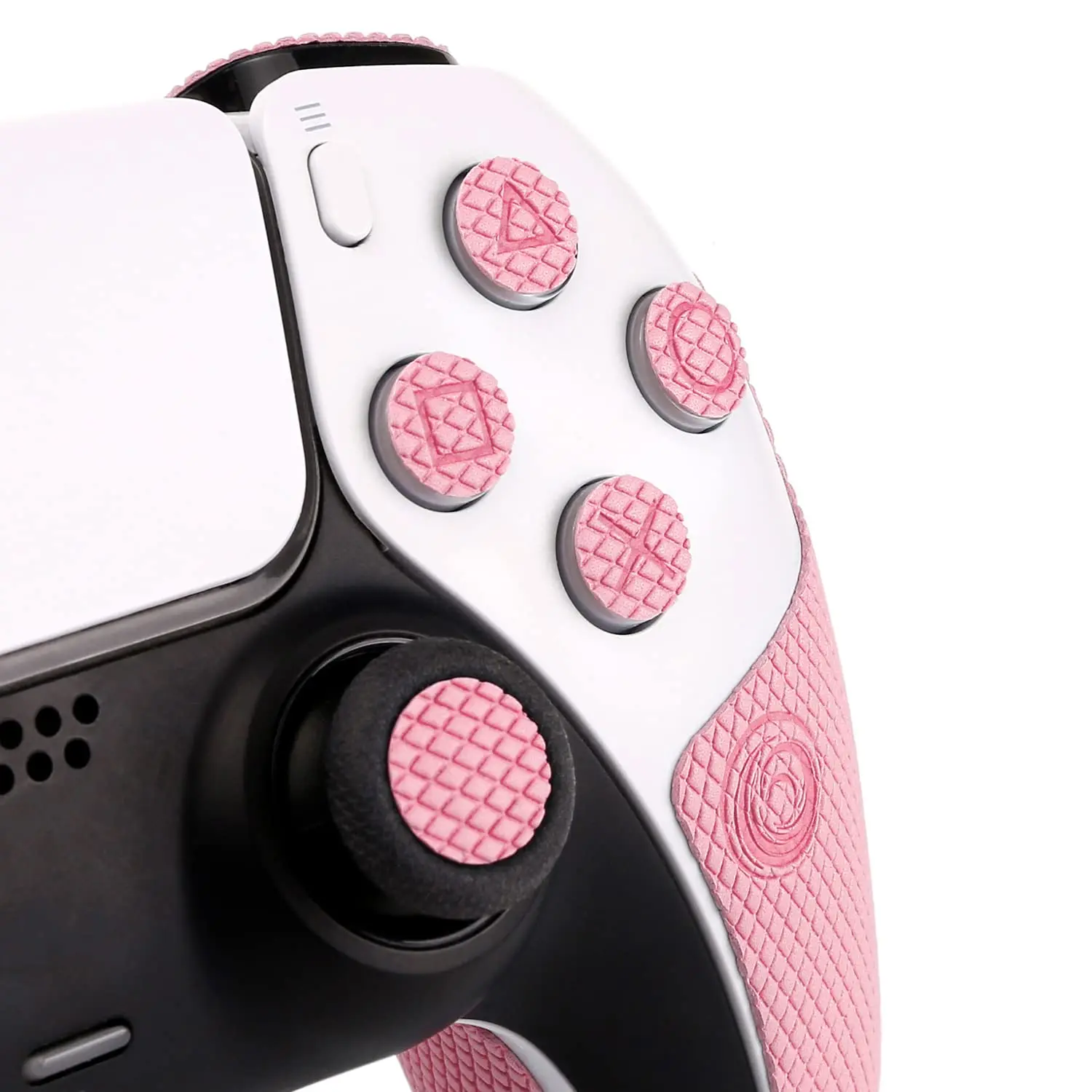 TALONGAMES Pro Version Controller Grip Tape Compatible with Playstation 5 DualSense,Buttons,Trigger,Non-slip Anti Sweat (Pink)