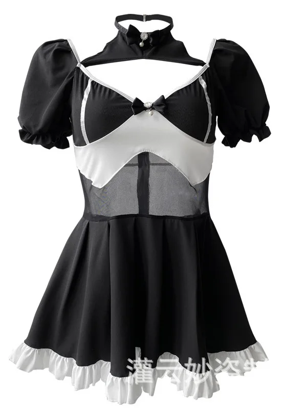 ตาข่ายหวาน V คอ Sheer Mini Dress โปร่งใสใหม่ฤดูใบไม้ผลิ/ฤดูร้อน V คอเซ็กซี่กระโปรงสั้นบางชุดแฟชั่น Tops LCP0