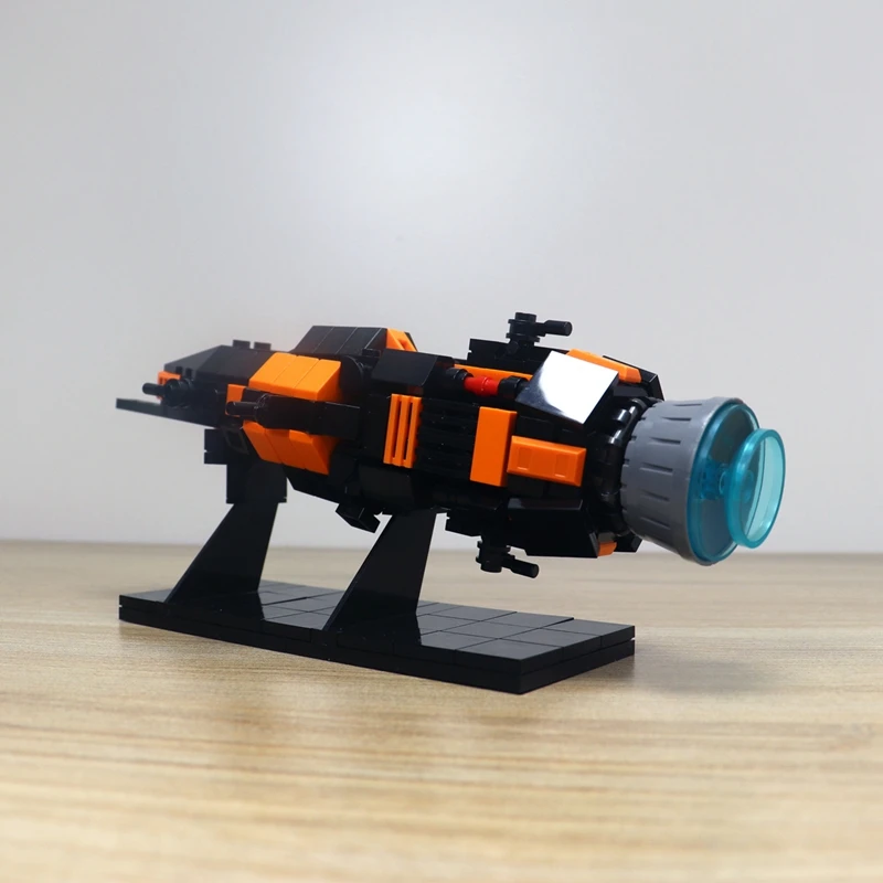 LEQUMOC película nave espacial The Expansedss Rocinanteds Frigate Kits de bloques de construcción juguetes para niños regalos juguete 316 Uds ladrillos