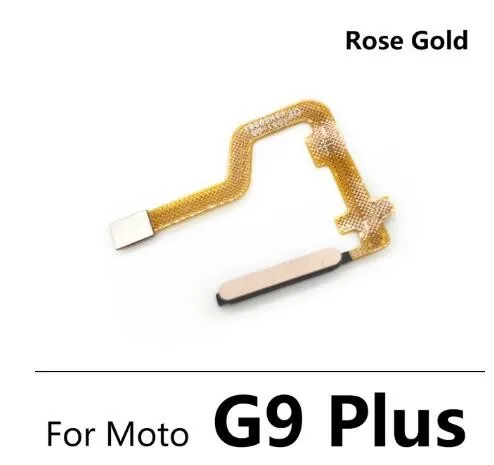 Tested Fingerprint Scanner For Motorola Moto G9 Power Plus Home Button Return Fingerprint Touch Id Sensor Connector Flex Cable