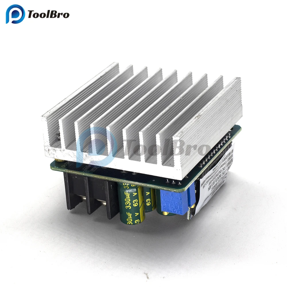 400W 15A DC-DC Step Down Buck Converter Module DC 10V-60V to 0-45V Adjustable CC CV Power Supply Voltage Regulator Board 5V 12V