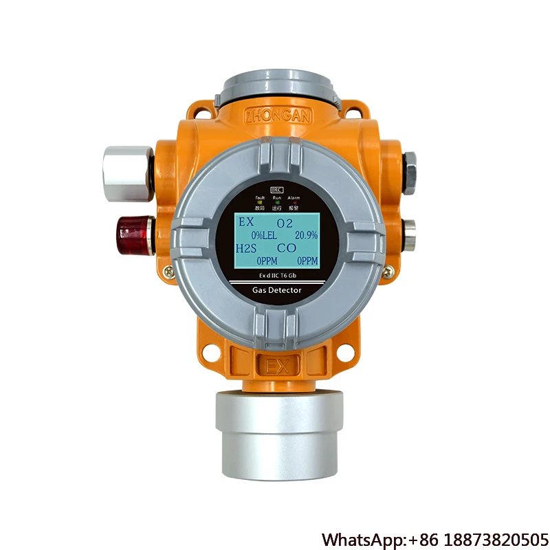 multiple gas concentrations fixed gas detector S400