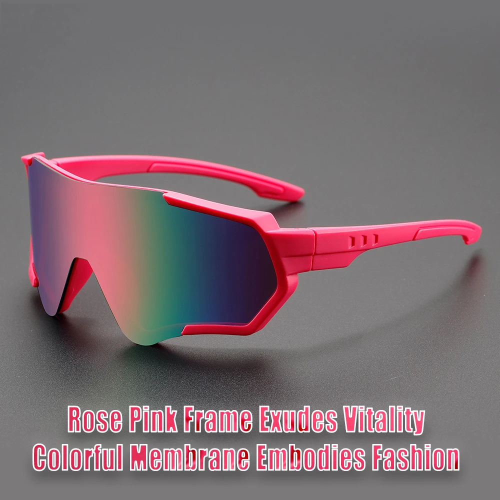 2025 neue Radfahren Schutzbrille Unisex Mode Vielseitig Trend Outdoor Brille Mann Frau UV400 Sonnenbrille Bunte Brillen