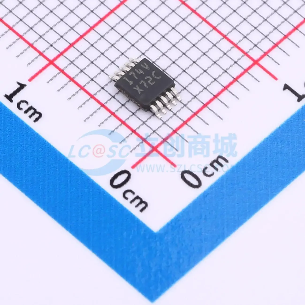 5 pezzi DAC122S085CIMM VSSOP-10 X72C