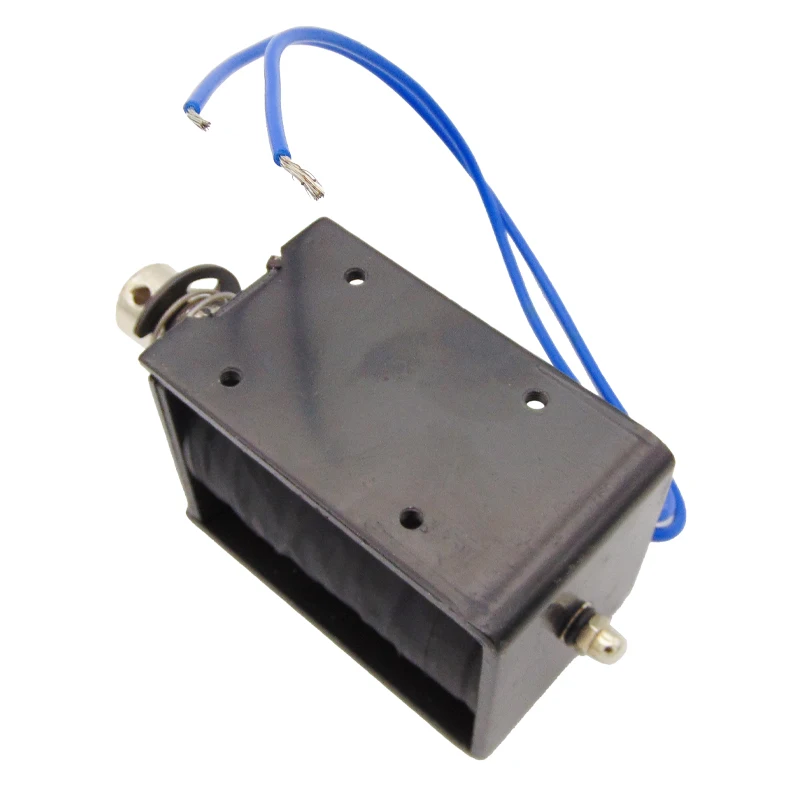 gangbei 1578 Wholesale DC12V 24V 5A Force 5Kg travel 15mm Pull Type Linear Solenoid Electromagnet