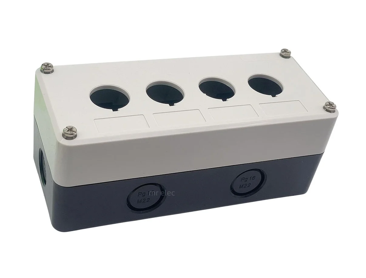 زر التبديل صندوق التحكم 12345 حفرة بدء إيقاف مصعد زر إيقاف الطوارئ مربع مؤشر ضوء صندوق صناعي مقاوم للماء