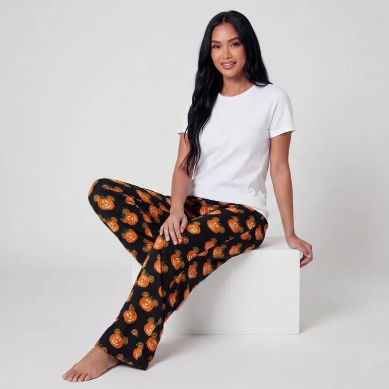 New Loose Casual Pants for Women, High Waisted Yoga Pants,Breathable Hanging Straight Leg Wide Leg Sports Pants,Halloween Outfit