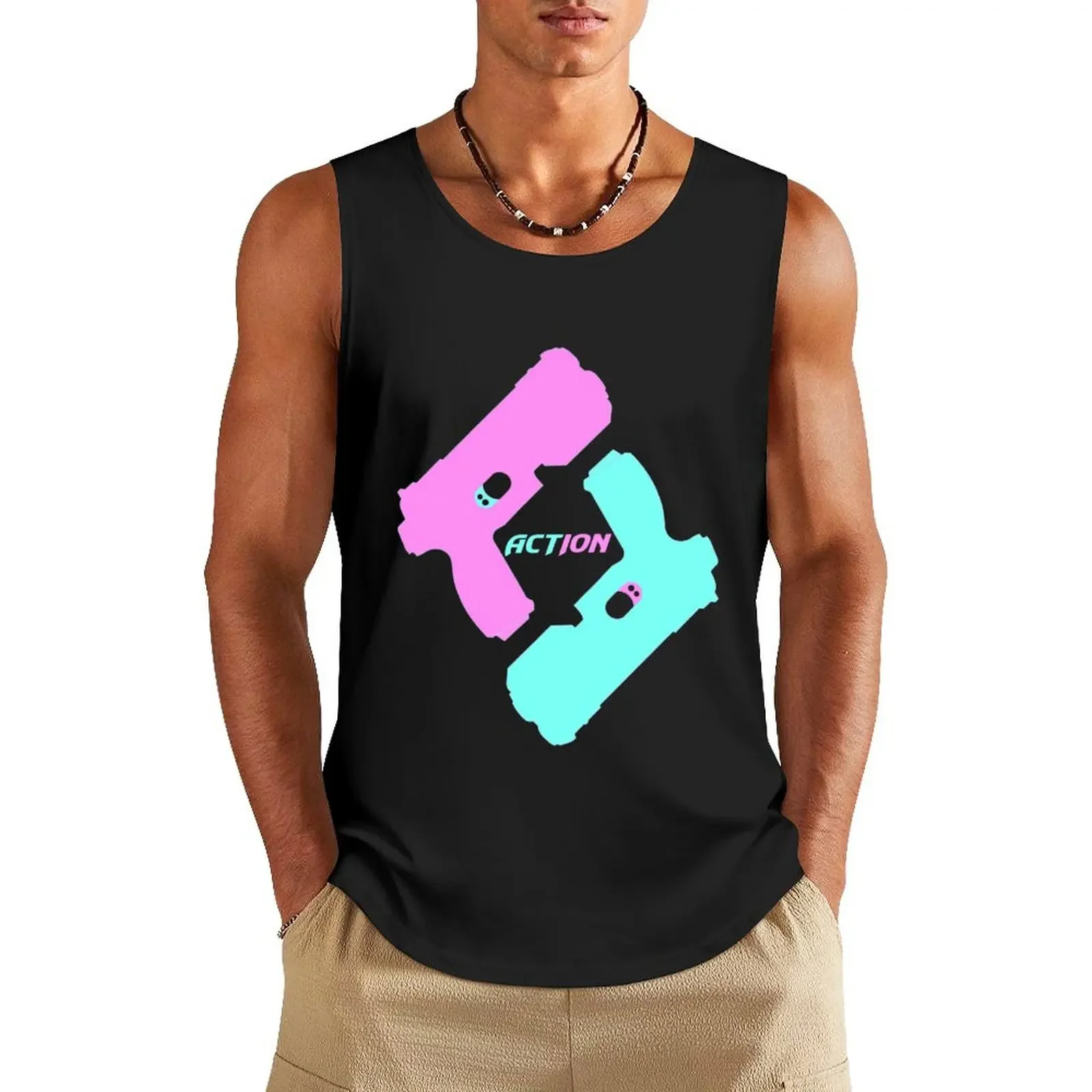 

Time Crisis Co-Op Tank Top Sleeveless T-shirt clothes for men summer fashion 2024 man