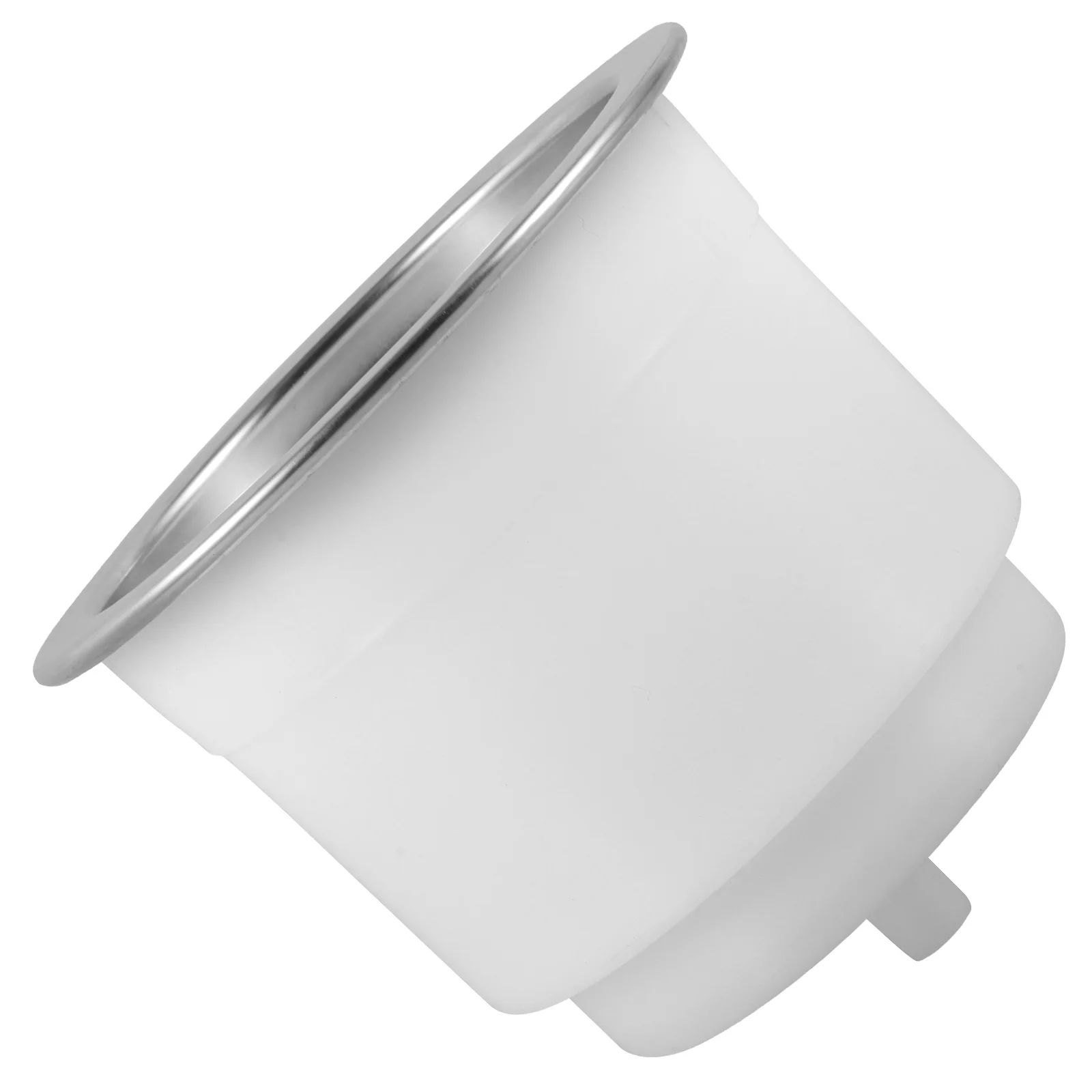 

Nylon Cup Holder for Desk Beverage Tray White Color Non Slip Drink Rack Portable Car RV Boat Use Couch Cup Insert