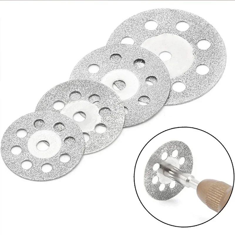 For Metal Cutting Rotary Tool Electric Grinder Parts Diamond Cutting Disc Grinding Wheel Mandrel