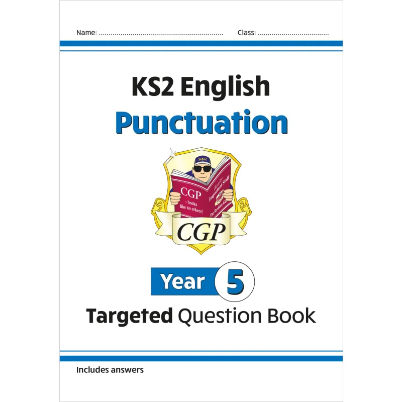 New KS2 English Year 5 Punctuation Targeted Question Book With Answers CGP Books Coordination Group Publications 9781782941255