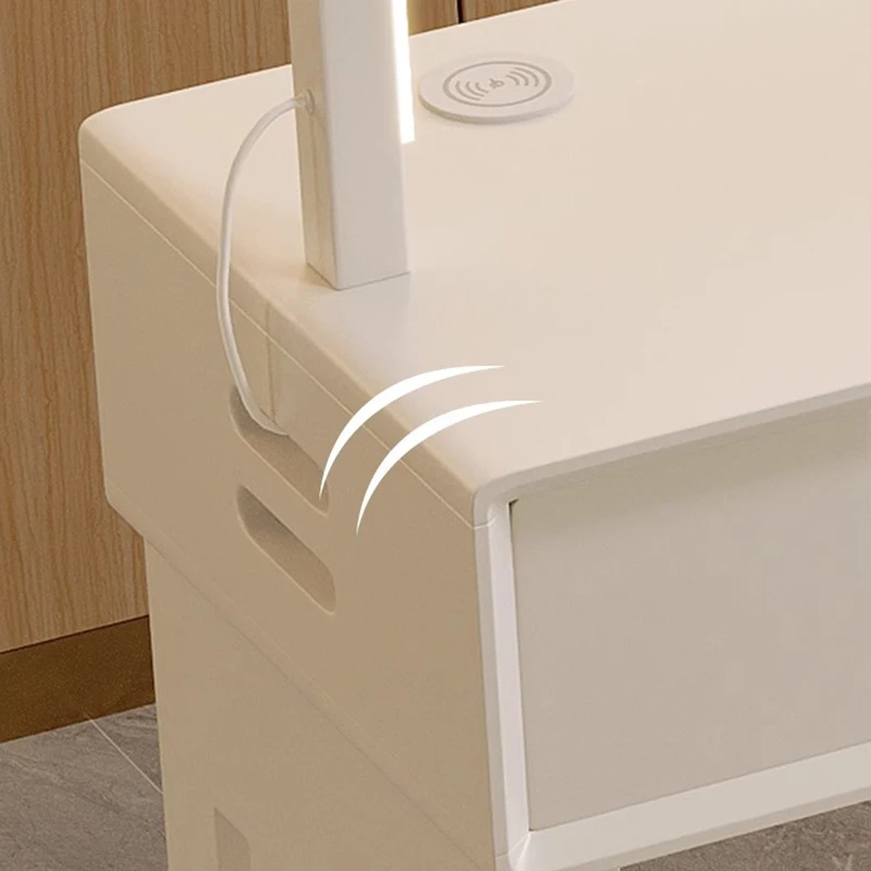 French Minimalist Nail Table Elegant Design Trendy Classic Nail Table Beauty Premium Bar A Ongle Mobilier Salon Furniture