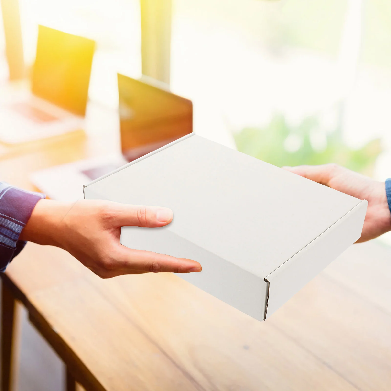 20 Stück Verpackung Flugzeug box recycelte Mailboxen Lagerung Wellpappe bewegen