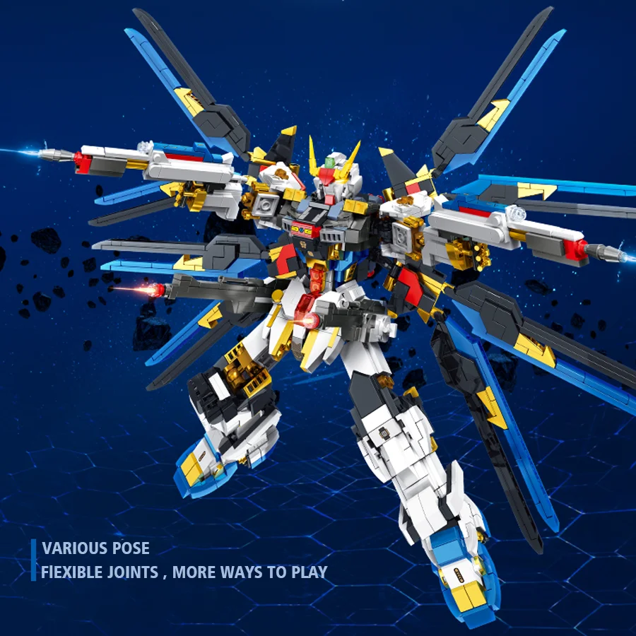 Compatibel Met Lego Mecha Serie Chinese Stijl Bouwsteen Assemblage Model Handgemaakte Desktop Ornamenten Verjaardagscadeau