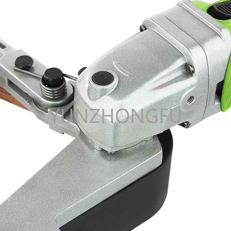 Moyi Round Tube Bull Blocker Polishing Machine Belt Sander Stainless Steel Outer Pipe Grinding