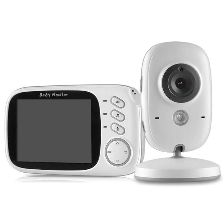 

LCD Screen 2.4GHz Infrared Night Vision Video Nanny Babyphone with Camera and Audio Baby Monitor