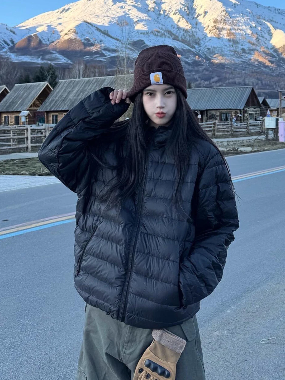 

Легкая хлопковая куртка Bla с капюшоном для мужчин и женщин, для активного отдыха, с защитой от холода, с наполнителем из пуха, Cleanfit