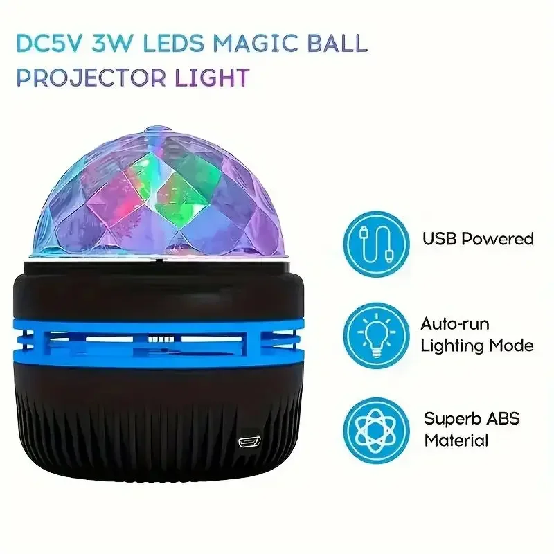 LED Star Galaxy Projector NightLights Starry Sky Projector Christmas Auto Rotating Lighting 5V USB Room Bedroom Home Decoration