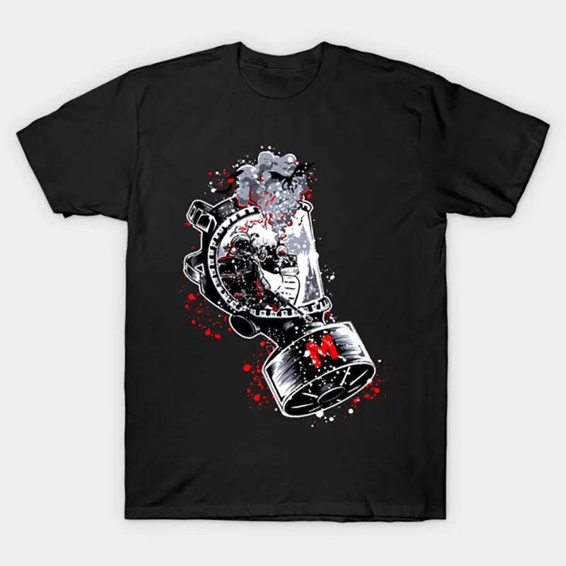 Metro Exodus Shadow of chernobyl Danger exclusion zone Videogame Stalker t shirt Ghost City Pripyat Graphic Clothes S-6XL