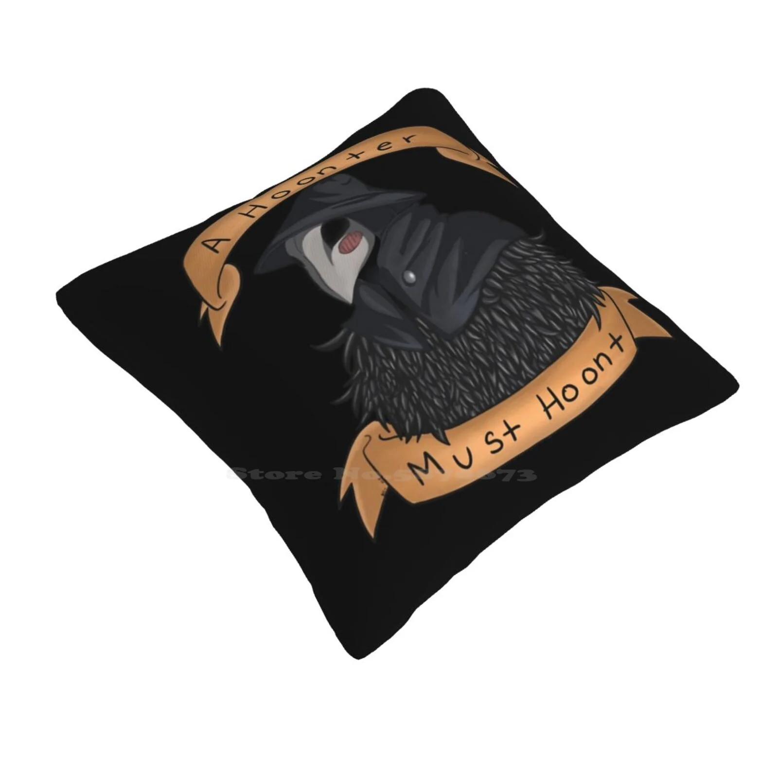 A Hoonter Must Hoont Gift Eileen The Crow Pillowslip Pillowcase A Hoonter Must Hoont Eileen The Crow Sun Moon Vintage Moon