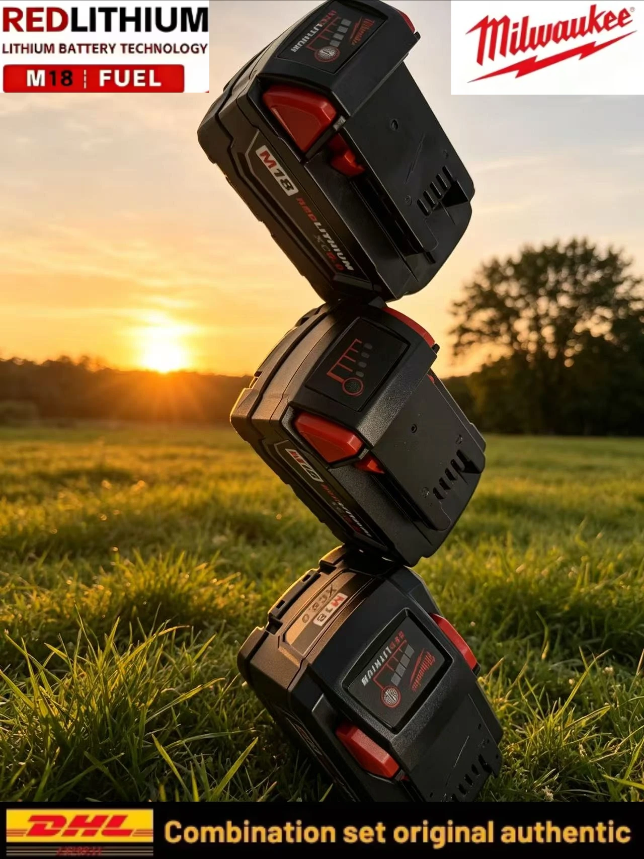 

Maximize Tool Efficiency. Milwaukee M18 18V 6.0/8.0/12.0Ah Battery High Output For Impact Driver Drill Wrench Saw