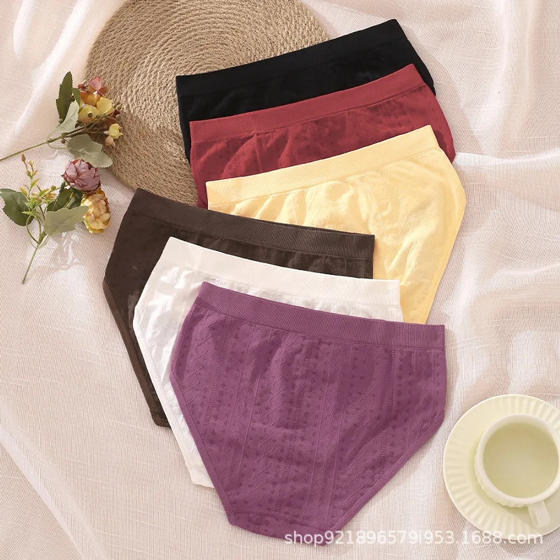 New cross-border plus size seamless underwear for women, summer lightweight and anti glare safety pants 2-in-1, exclusively for