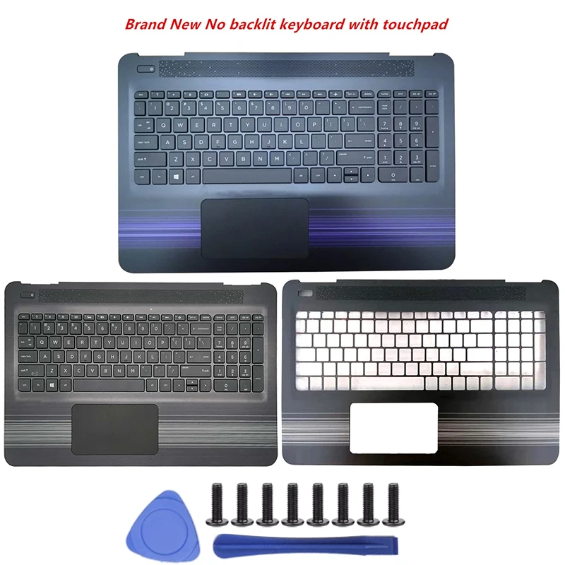 

Новинка, подставка для ноутбука, верхний чехол с клавиатурой США Touc hp ad для HP Pavilion 15-AU 15-AW 15-AL TPN-Q172 856040-001 EAG3400409