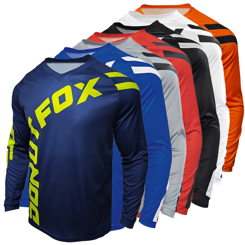 Quick‑Dry Functional Cycling Long Sleeve Shirt for Adult Men, MTB Riding Hiking Mountain Camping Breathable Sport Top