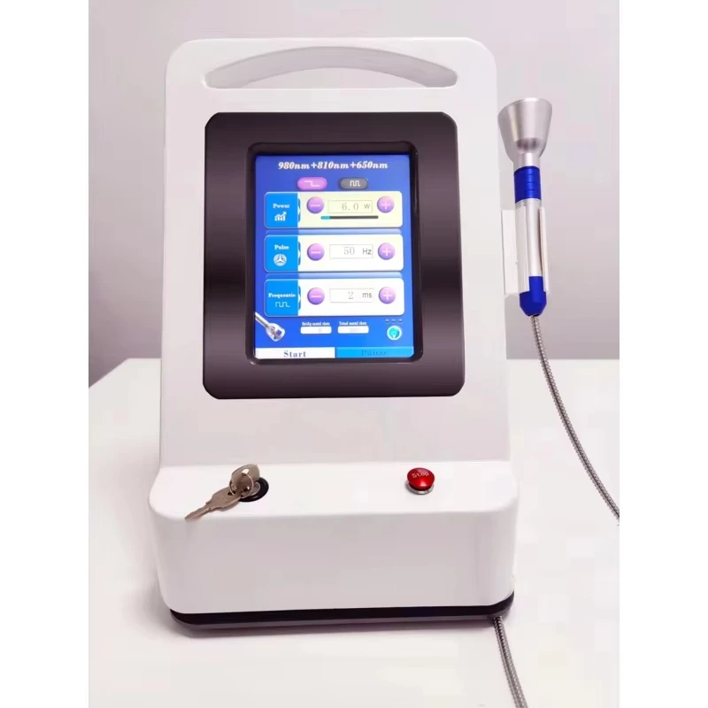 980nm 810nm 650nm معدات العلاج الطبيعي لاسترخاء العضلات بالليزر آلة شفاء Fisioterapia مع الليزر لتخفيف الآلام