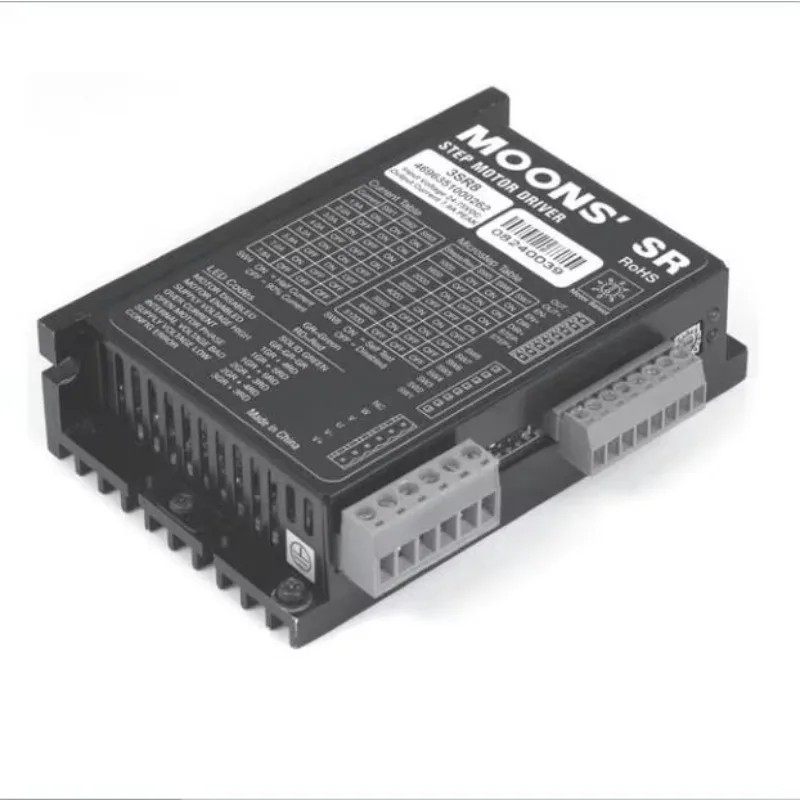 xmsjFactory Driver motore passo-passo SR Driver motore passo-passo micro serie MD 3SR8 Azionamento motore passo-passo trifase 24-75 VDC 7.8ADC