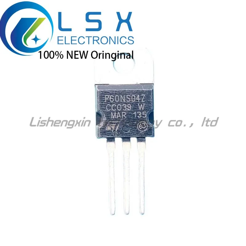 New/5pcs  STP60NS04Z P60NS04Z TO-220 Original On stock