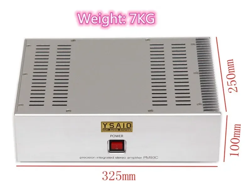 M93C LK140 Схема 150 Вт + 150 Вт Fever HiFi Pure Rear Домашний аудиоусилитель класса A TDA7293 Трех параллельный выход